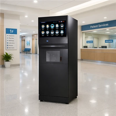 Automatischer Tee- und Kaffeeautomat mit Münzbetrieb