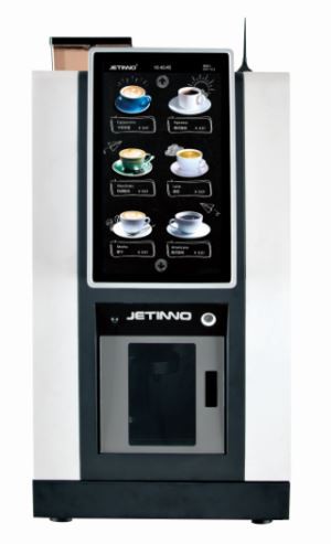 Kaffeetisch-Verkaufsautomat mit integriertem Touch-Becher